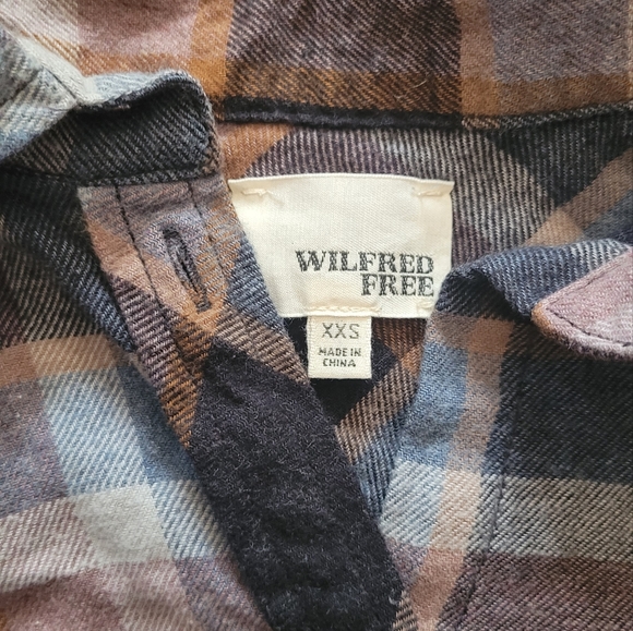 Aritzia Plaid Daphne Blouse - Price drop!! - Picture 3 of 5